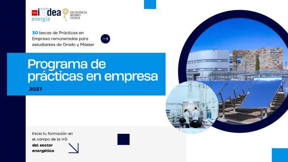 Programa de Prácticas IMDEA Energía 2027 | 30 becas remuneradas